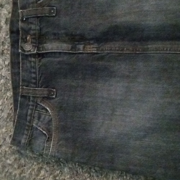 GAP Dark Denim Mini Skirt - Picture 3 of 9